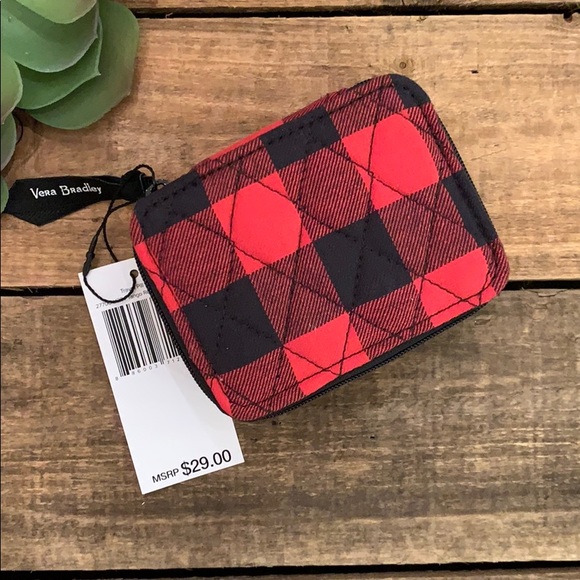 NWT Vera Bradley Travel Pill Case ~ Buffalo Check - Picture 8 of 8